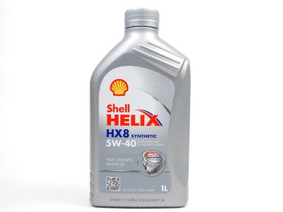 Лот: 11058700. Фото: 1. Shell Helix HX8, 5W-40, 1L. Масла, жидкости