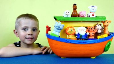 Лот: 6293444. Фото: 1. Kiddieland Кораблик Ноев ковчег. Развивающие