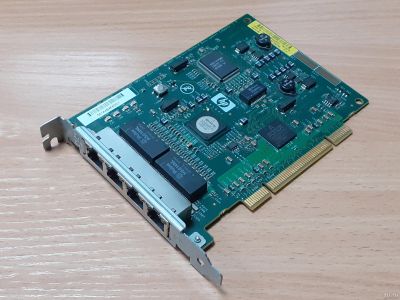 Лот: 18301801. Фото: 1. Редкая сетевая карта PCI HP 1000mb... Сетевые карты