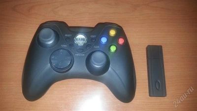 Лот: 2394183. Фото: 1. Джостик (gamepad) Exeq беспроводной. Рули, джойстики