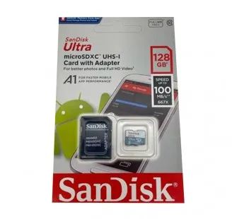 Лот: 23908628. Фото: 1. Карта памяти MicroSD 128 Gb 128Gb... Карты памяти