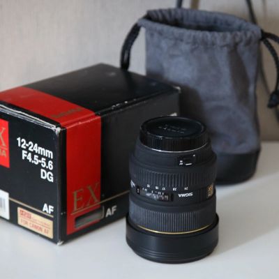 Лот: 15710601. Фото: 1. Sigma AF 12-24 mm F4.5-5.6 EX... Объективы