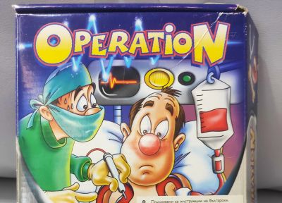 Лот: 18340638. Фото: 1. Игра настольная "Операция". Детские настольные игры