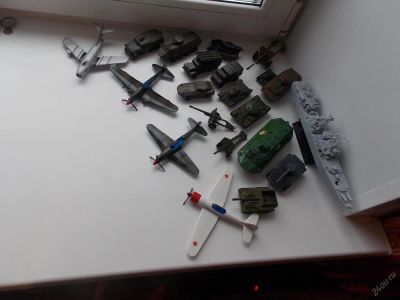 Лот: 4546661. Фото: 1. Продаётся коллекция масштабных... Военная техника