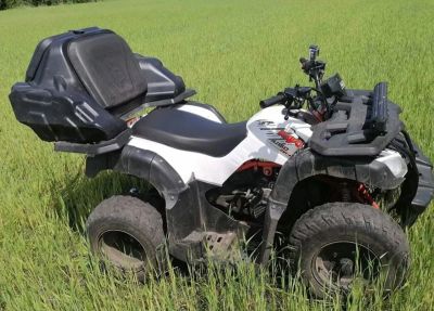 Лот: 25362404. Фото: 1. Квадроцикл KAYO AU150 CVT Б/У. Снегоходы, квадроциклы