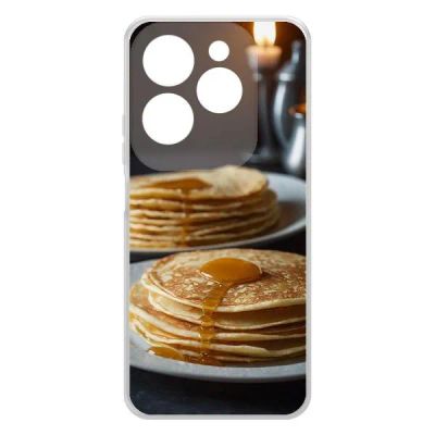 Лот: 25134646. Фото: 1. Чехол Krutoff Clear Case "Масленица... Чехлы, бамперы