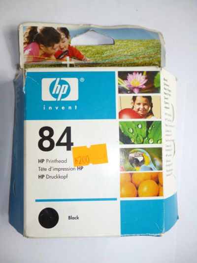 Лот: 16687696. Фото: 1. Печатающая головка HP №84 Black... Картриджи, расходные материалы