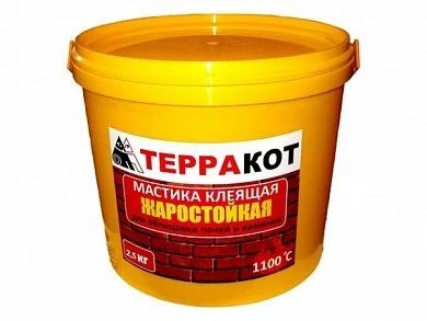 Лот: 18079165. Фото: 1. Мастика &quot;Терракот&quot; универсальная... Клеи, герметики, пена монтажная, клейкие ленты