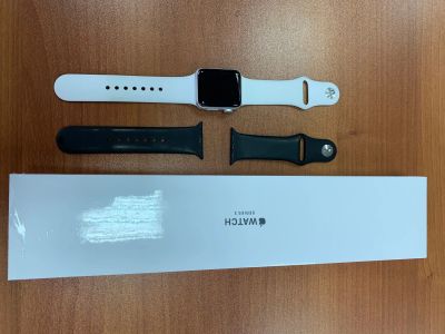 Лот: 18391597. Фото: 1. Apple Watch 3 38мм. Смарт-часы, фитнес-браслеты, аксессуары