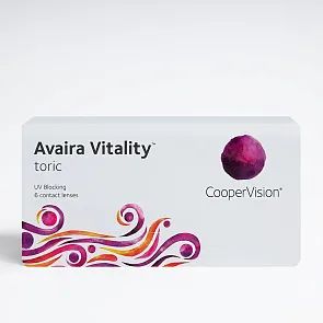 Лот: 25499666. Фото: 1. Avaira Vitality toric (6 линз). Оправы для очков