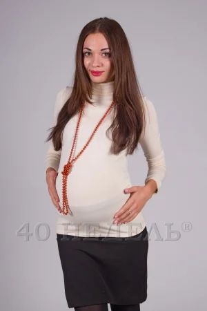Лот: 3549067. Фото: 1. Водолазка для беременной. Кофты, туники