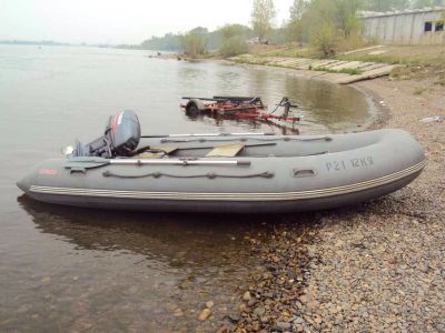 Лот: 10024545. Фото: 1. Кайман Н 400 + Ямаха 30 HMHS. Лодки и катера