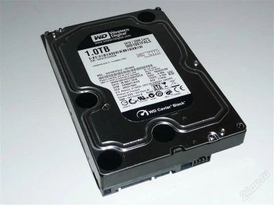 Лот: 1340804. Фото: 1. Жесткий диск SATA 1Tb WD 7200... Жёсткие диски (HDD)
