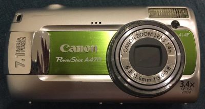 Лот: 8707386. Фото: 1. Фотоаппарат Canon Power Shop A470. Цифровые компактные