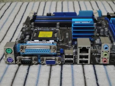 Лот: 3980866. Фото: 1. Материнская плата 775 DDR3 Asus... Материнские платы