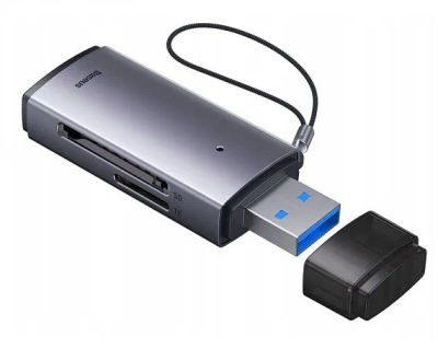 Лот: 21601393. Фото: 1. CardReader Baseus Lite USB-A to... Карты памяти
