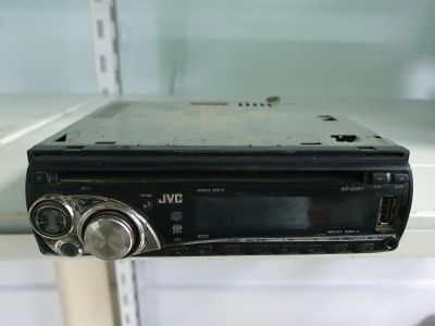 Лот: 16668314. Фото: 1. Магнитола jvc KD-G351 полностью... Музыкальные центры, магнитолы