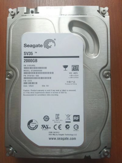 Лот: 17278233. Фото: 1. Жесткий диск Seagate 2Tb (есть... Жёсткие диски (HDD)