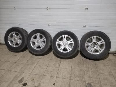 Лот: 24955755. Фото: 1. Шины Dunlop Grandtrek SJ6 на дисках. Шины