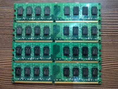 Лот: 12616574. Фото: 1. 8Gb (4x2Gb) /DDR2 /Hynix(hy5ps1g831c... Оперативная память