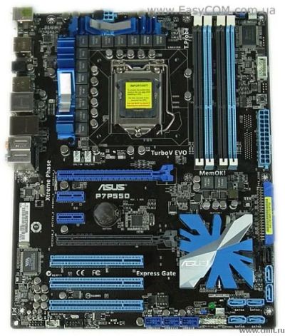 Лот: 9851757. Фото: 1. Материнская плата LGA 1156 ASUS... Материнские платы