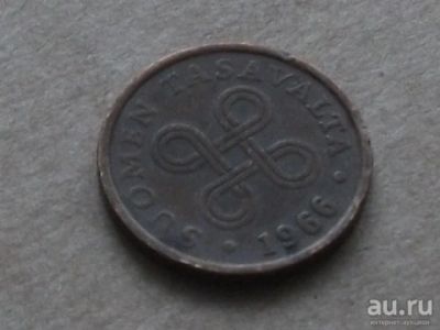 Лот: 13352561. Фото: 1. Монета 5 пенни пять Финляндия... Европа