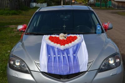 Лот: 4500253. Фото: 1. Свадебное украшение для автомобиля. Другое (свадебная мода)