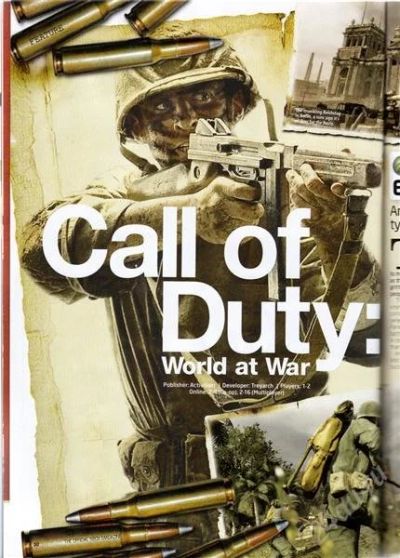 Лот: 1067450. Фото: 1. Call Of Duty: World At War (xbox... Игры для консолей
