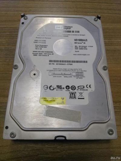 Лот: 13750491. Фото: 1. Western Digital 160gb. Жёсткие диски (HDD)