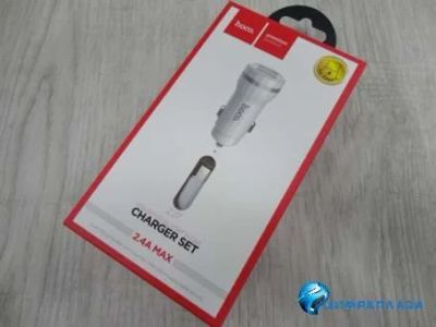 Лот: 13415525. Фото: 1. Автомобильное ЗУ USB Hoco Z27... Зарядные устройства, блоки питания, адаптеры сетевые для смартфонов