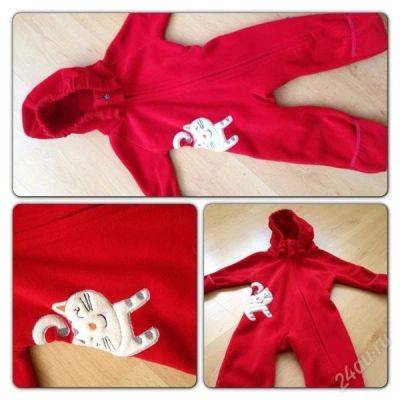 Лот: 2622966. Фото: 1. подева флисовая от 0 до 6мес. Другое (одежда и аксессуары)