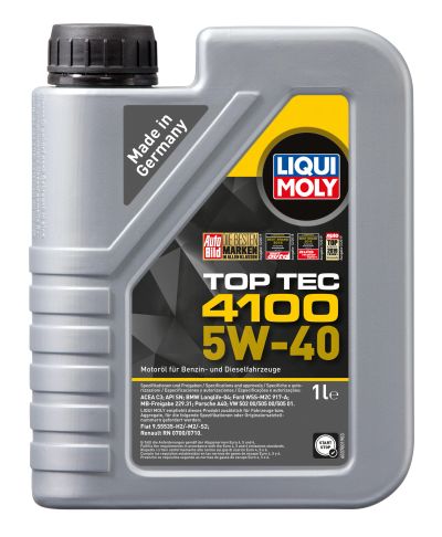 Лот: 16494694. Фото: 1. Масло LiquiMoly Top Tec 4100 5... Масла, жидкости