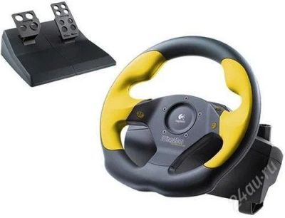 Лот: 748416. Фото: 1. Игровой руль - Logitech Wingman... Рули, джойстики