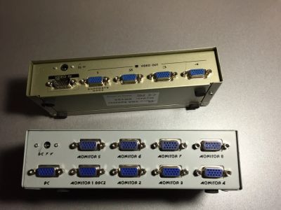 Лот: 6969455. Фото: 1. VGA сплиттер Gembird на 4 и 8... Другое (комплектующие)