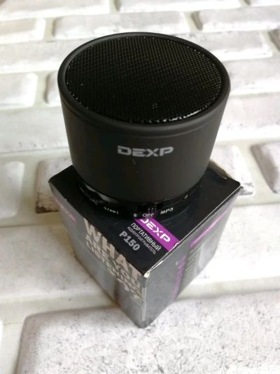 Лот: 11260669. Фото: 1. Портативная колонка DEXP P150... Портативные, беспроводные колонки