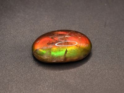 Лот: 21127175. Фото: 1. Кабошон: Аммолит 6.60 г. дублет... Драгоценные и поделочные камни