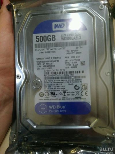 Лот: 12967282. Фото: 1. Жесткий диск 500гб. Жёсткие диски (HDD)