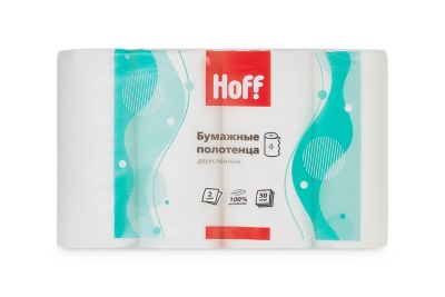 Лот: 23634158. Фото: 1. Бумажные полотенца HOFF. Другое (хозтовары)