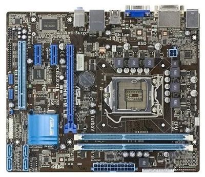 Лот: 1663981. Фото: 1. Материнская плата s1155 ASUS P8H61-M... Материнские платы