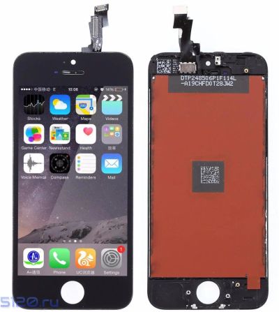Лот: 10778658. Фото: 1. Дисплей Iphone 5. Дисплеи, дисплейные модули, тачскрины