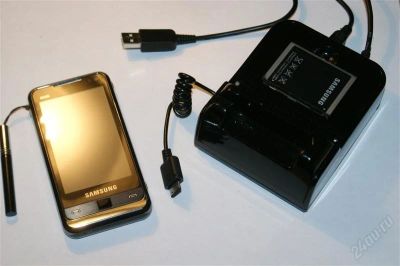 Лот: 1501624. Фото: 1. Док-станция для Samsung witu i900... Другое (смартфоны, связь, навигация)