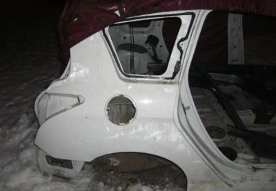 Лот: 3901180. Фото: 1. Крыло заднее правое 308 2007 универсал... Кузов