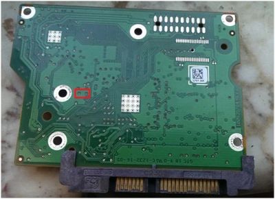 Лот: 7764347. Фото: 1. Плата-донор с винчестера Seagate... Жёсткие диски (HDD)
