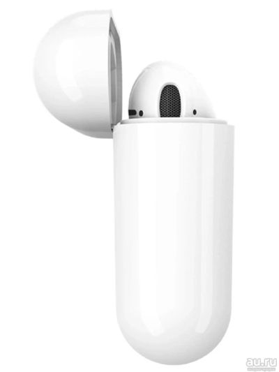 Лот: 17926403. Фото: 1. Беспроводные наушники копия airPods... Наушники, гарнитуры