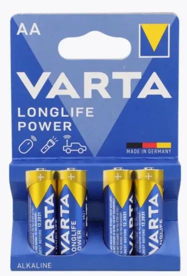 Лот: 20968972. Фото: 1. Батарейка Varta LongLife Power... Батарейки, аккумуляторы, элементы питания
