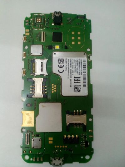Лот: 12263586. Фото: 1. A404. Alcatel One Touch 4027D... Микросхемы и платы