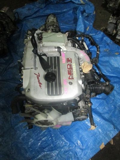Лот: 5246080. Фото: 1. Купить двигатель Nissan RB25DET... Двигатель и элементы двигателя