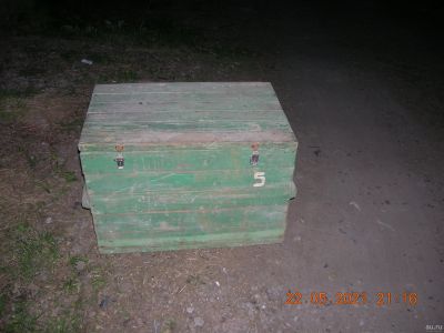 Лот: 17875195. Фото: 1. Сундук деревянный (гГл). Другое (домашний быт)