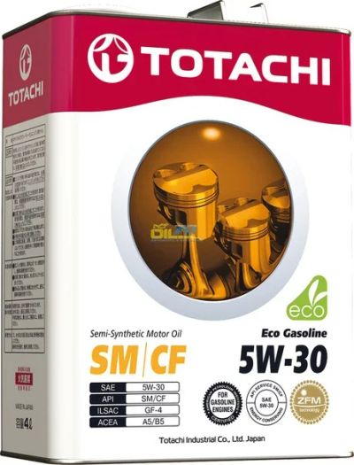 Лот: 9065184. Фото: 1. Totachi Eco SM/CF 5W-30 п/с 4L. Масла, жидкости