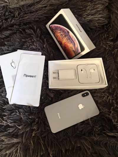 Лот: 17201749. Фото: 1. iPhone xs max 512gb белый. Смартфоны